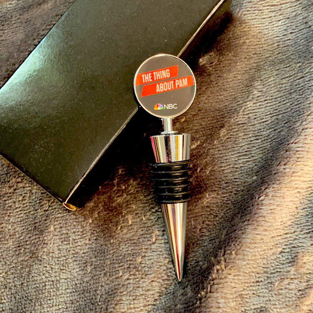 The Thing About Pam NBC wine stopper